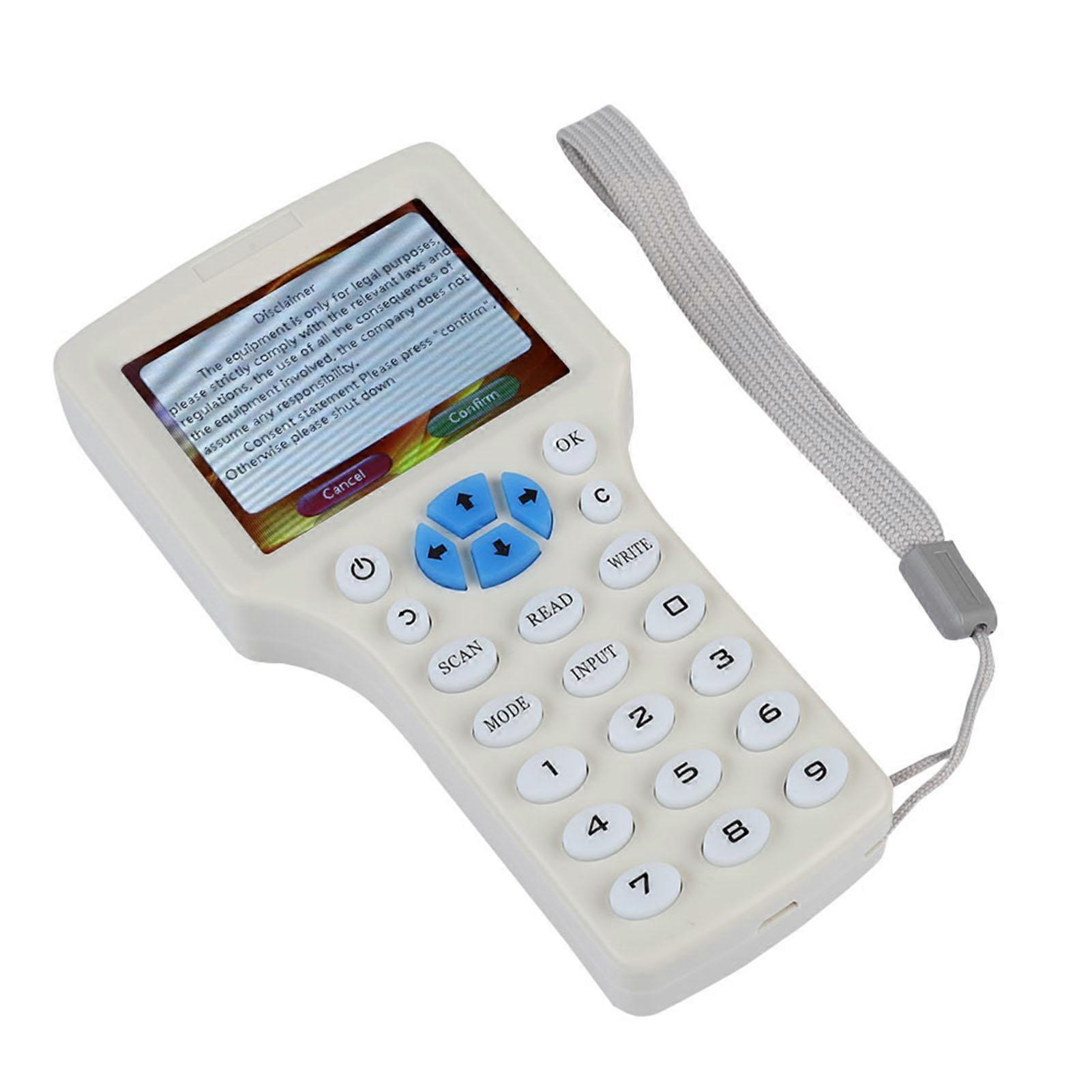 8 Frequency Multifunctional Copy Encrypted NFC Smart Card RFID Copier ID IC Reader Writer