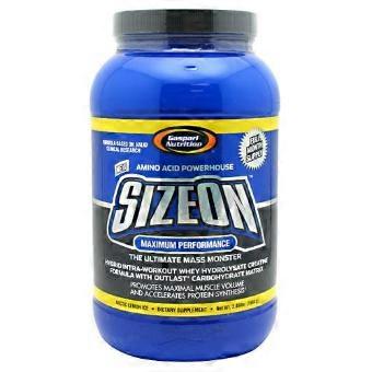 Gaspari Nutrition SizeOn Intra Workout Whey Protein Powder Lemon Ice, 3.59 Lbs (Pack of 1)