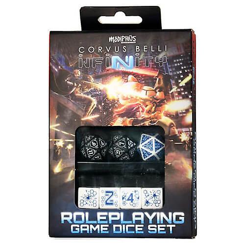 TOHAA BOX Modiphius Infinity RPG Dice Set Designed for Modiphius' 2d20 System