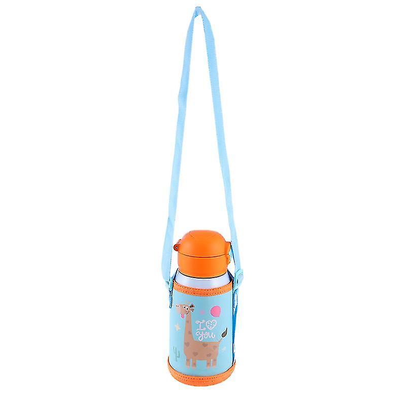 21.5X9x9cmブルータンブラー1pc真空断熱カップ小型再利用可能なストローカップステンレス鋼ウォーターカップ