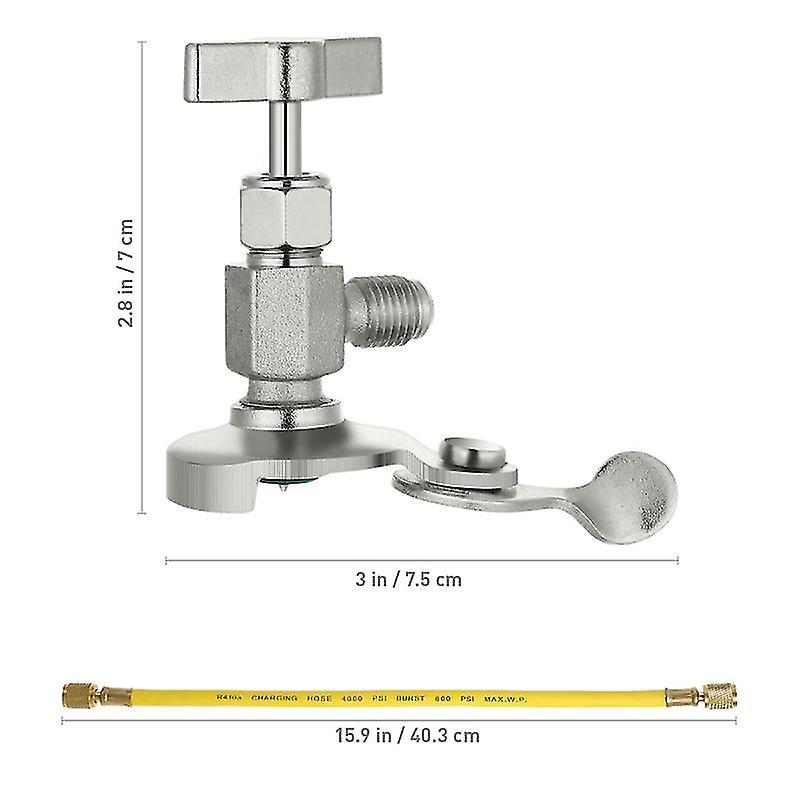 Pipe Adapters & Bushings R134a Refrigerant Charging Hose, R134a Adapter Car Air Conditio