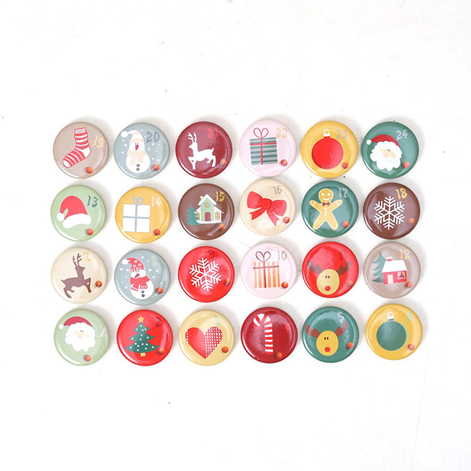 24st adventskalender Julbrosch Vacker och iögonfallande julbrosch