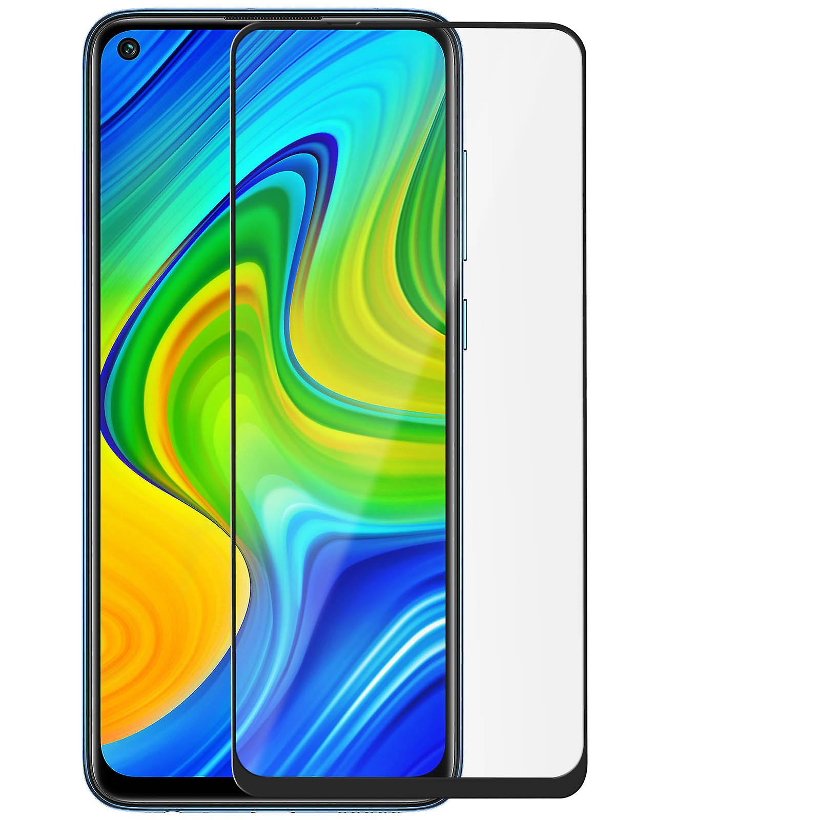 Tempered Glass Screen Protector for Xiaomi Redmi Note 9 Beveled Black Edges