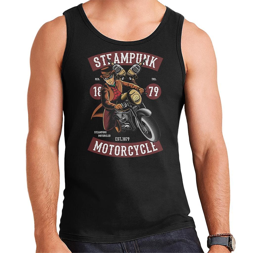 Steampunk Motorcycle Men's Vest