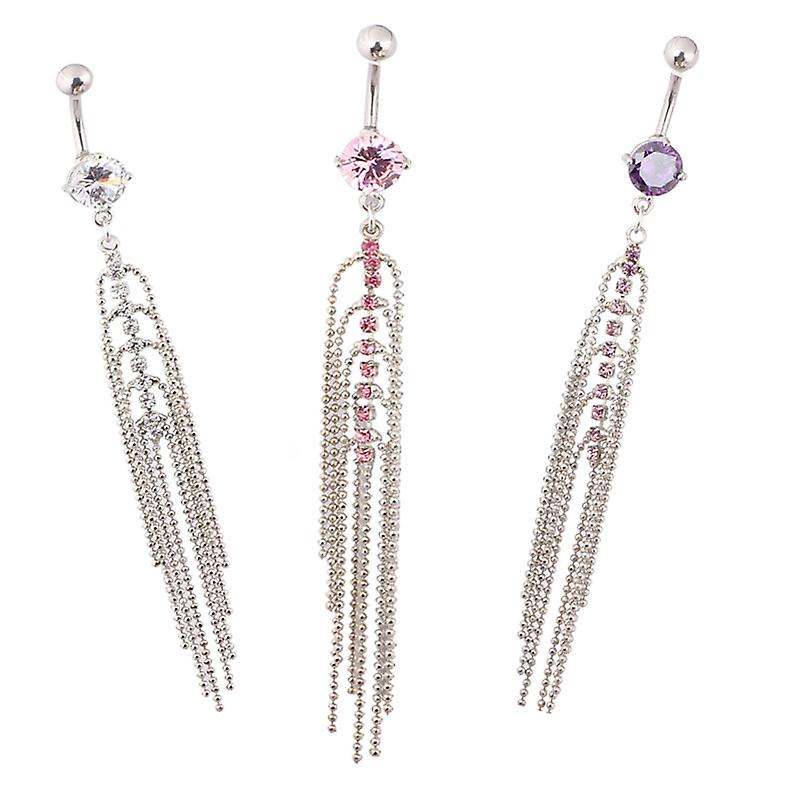 Navelpiercing diamant Rhinestone