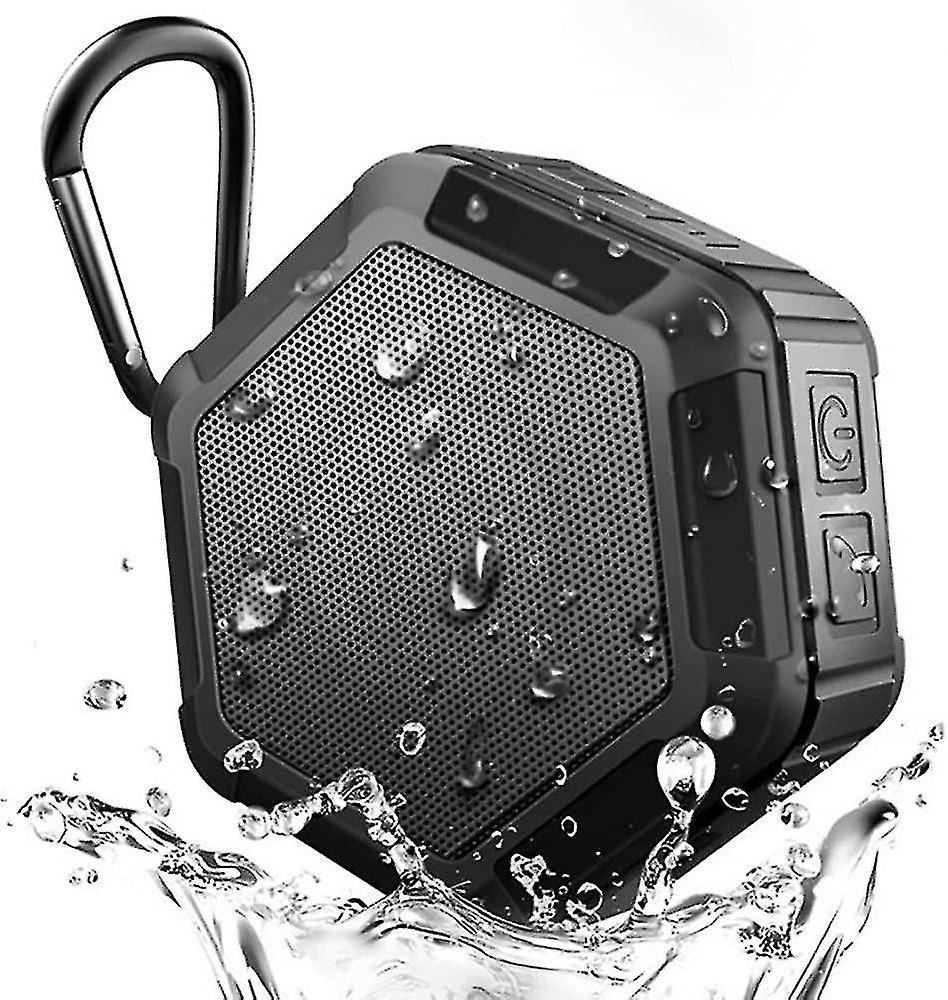 Bluetooth Shower Speaker, Waterproof Portable Bluetooth Speaker With Hd Stereo, 8 Hours