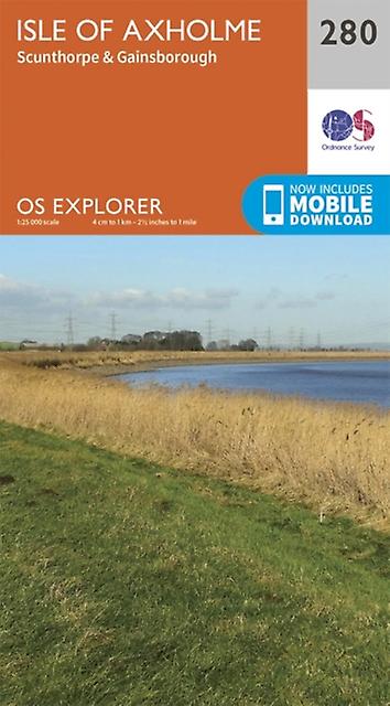 Isle Of Axholme Scunthorpe And Gainsborough by Ordnance Survey Paperback Book