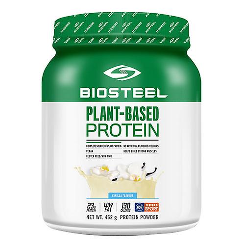 Plant Based Protein Vanilla, 462 Grams by Biosteel