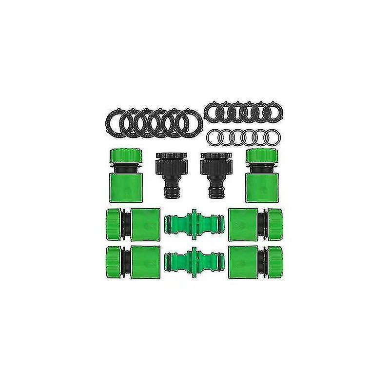 10-piece Garden Hose Connector Kit For Garden Hose Pipe Connection (2 Double Plug Hose High Quality
