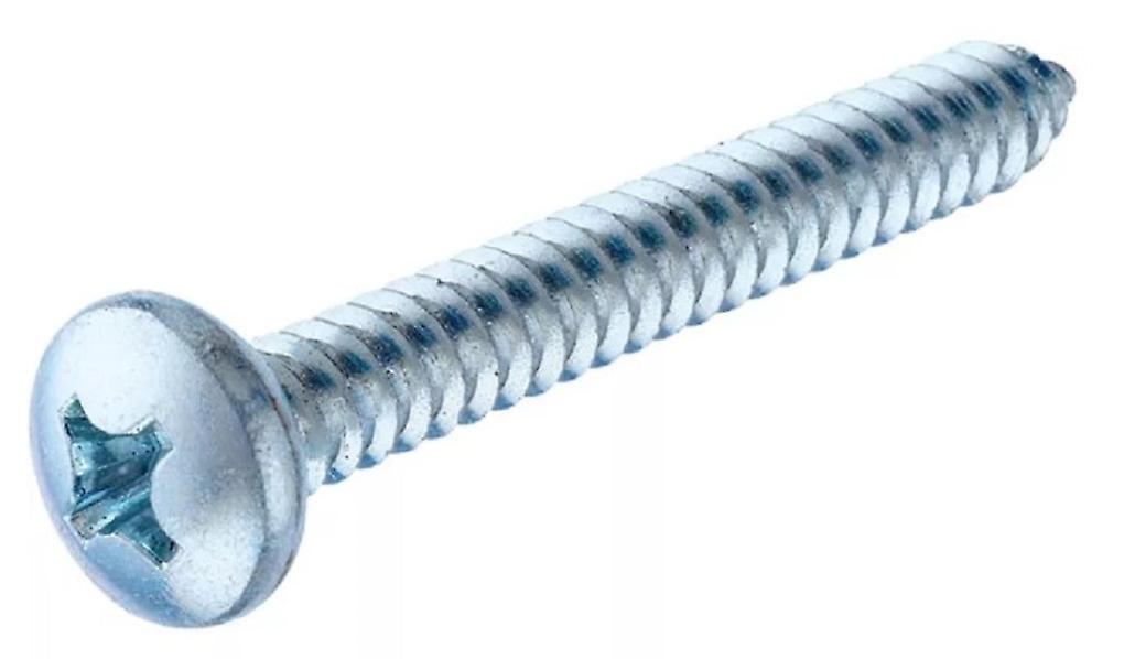 Hillman 5478 #10 x 1 in. Pan Head Phillips Sheet Metal Screw Count of 10