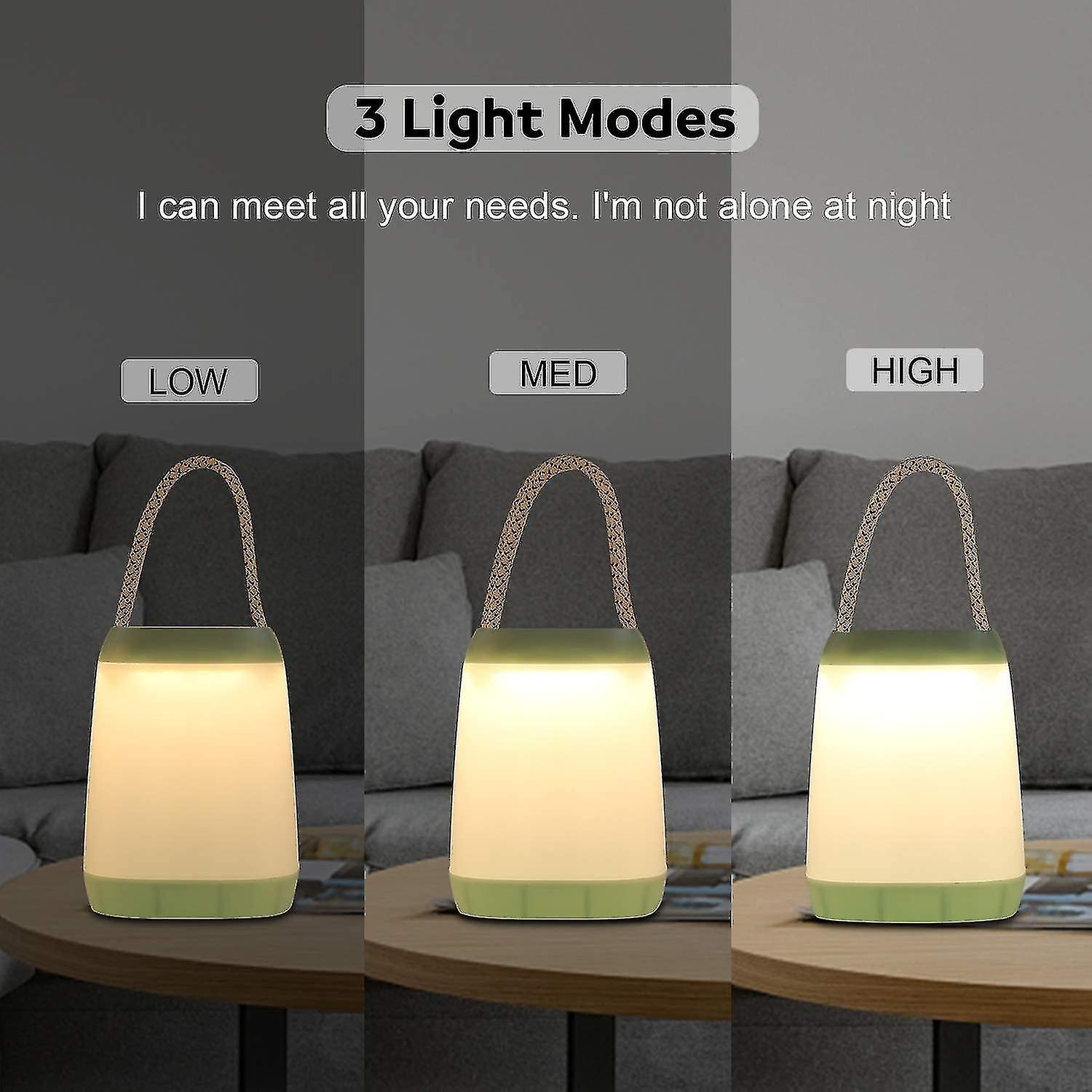 Shxx أدى ضوء التخييم ، المحمولة بقيادة خيمة فانوس 3 وسائط لحقائب الظهر التخييم المشي لمسافات طويلة في حالات الطوارئ L