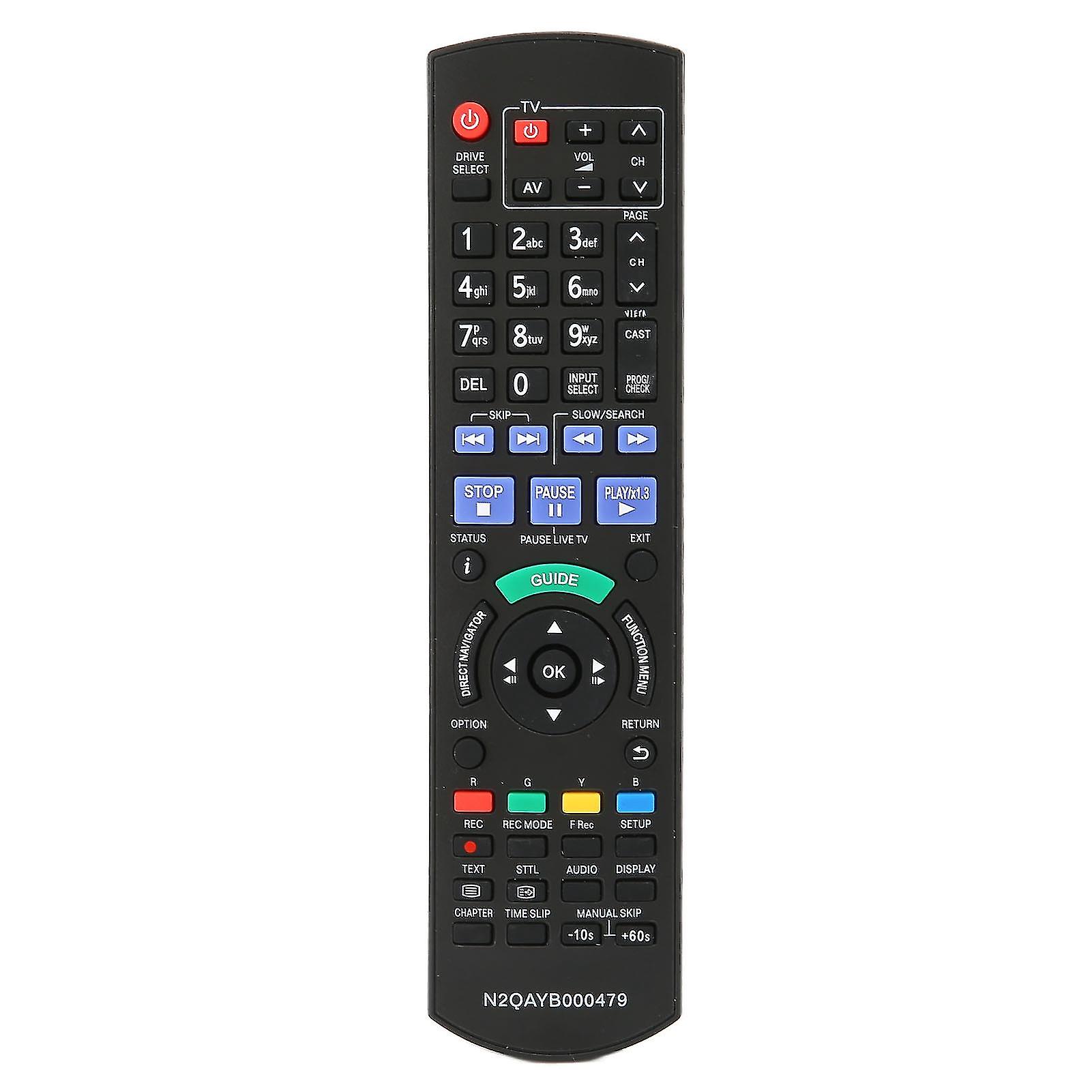 Remote control for disc burner N2QAYB000479 N2QAYB000475 DMRBW780GL DMRBW780