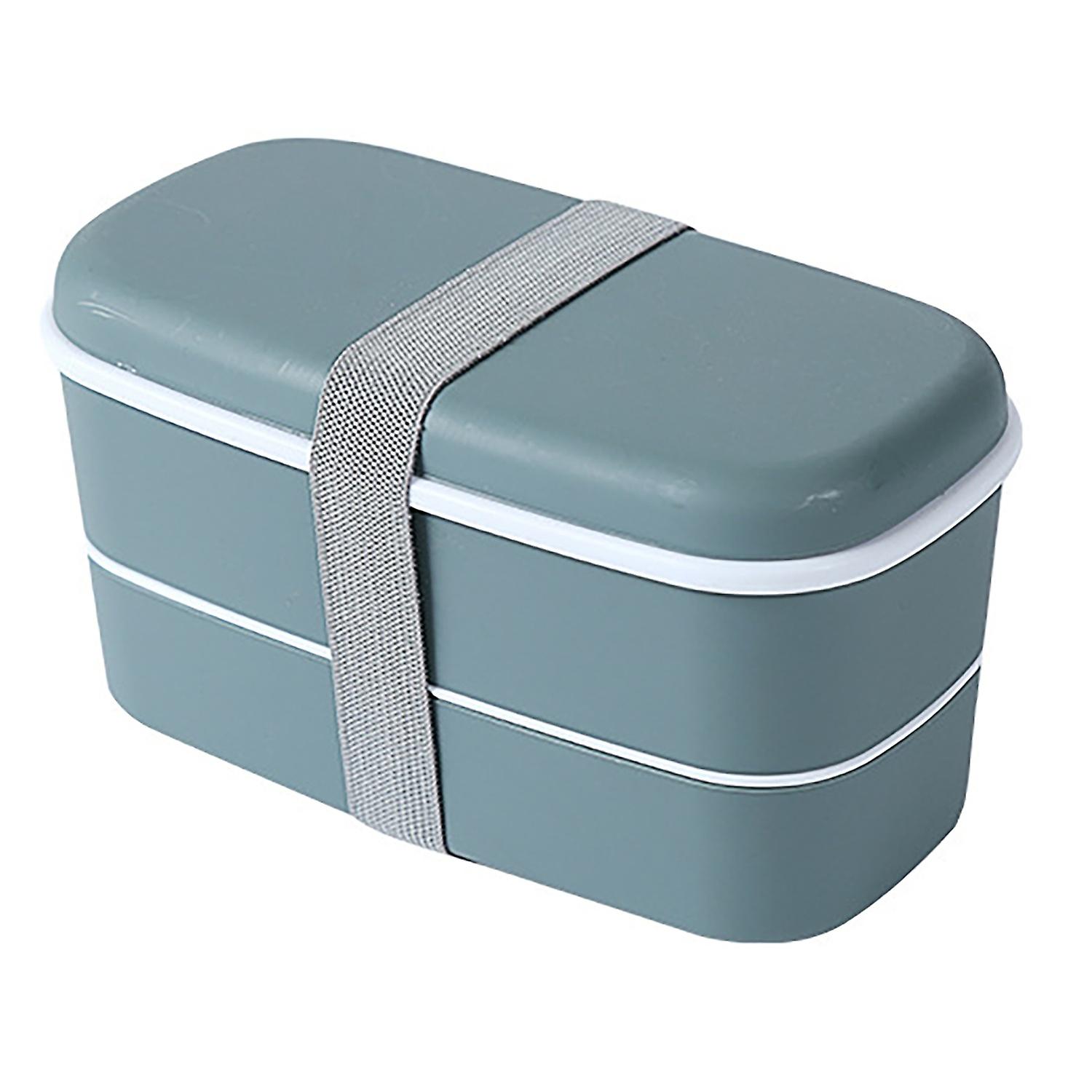 ZHOUBA Food Container 2 Layer Heat Resistant Microwaveable Safe Food Container for Outdoor