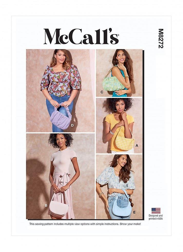 McCalls Sewing Pattern 8272 OS (One Size Only) Bags