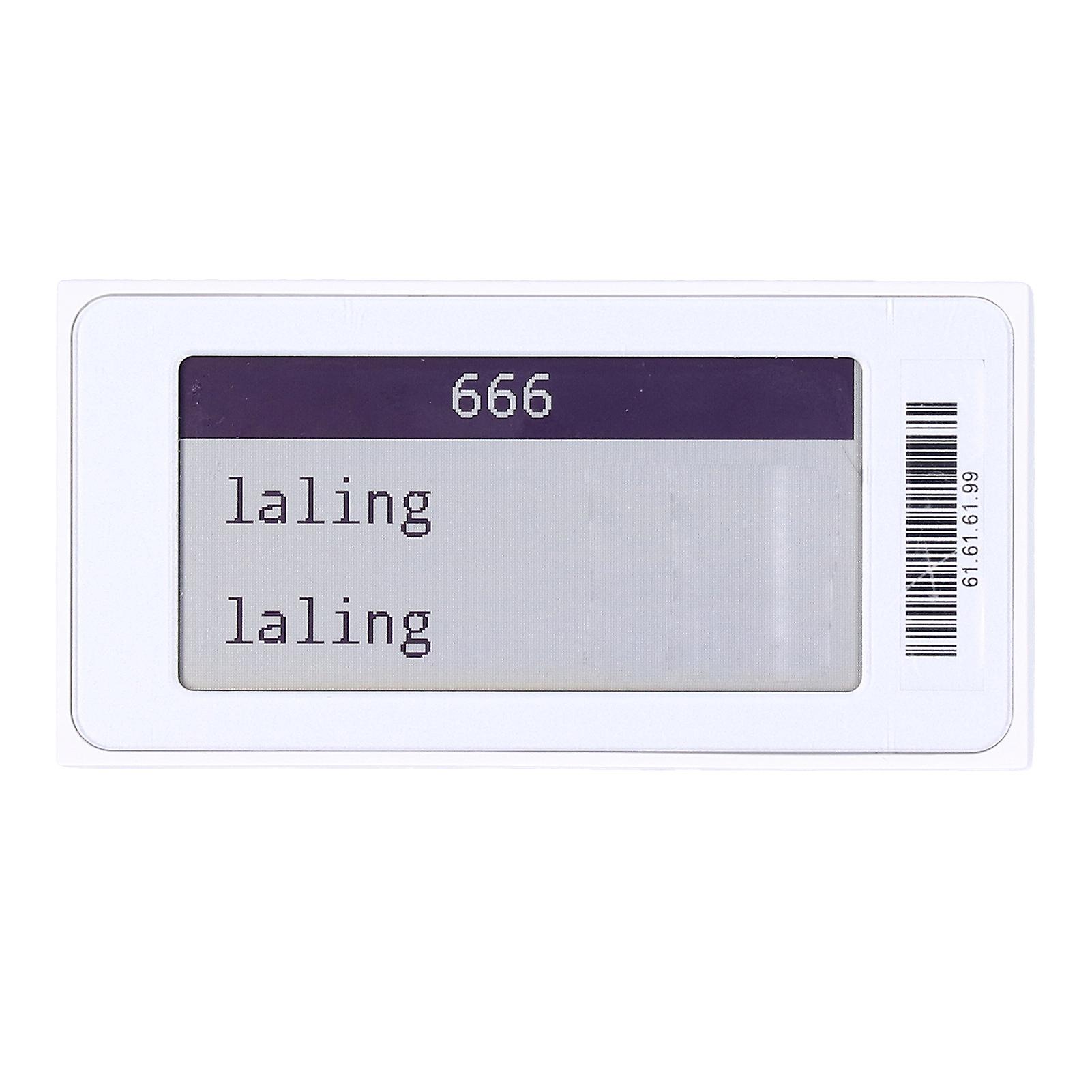 Electronic Price Tag Smart ESL TFT Screen Shelf Label Bluetooth 2.1in