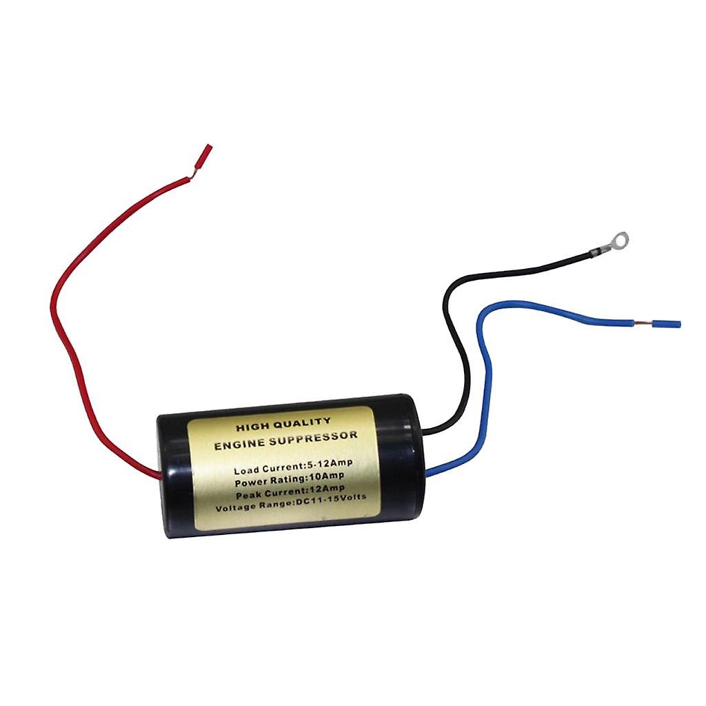 12V 25A Car Off-Road Stereo Installation Noise Audio Filter Engine Tool