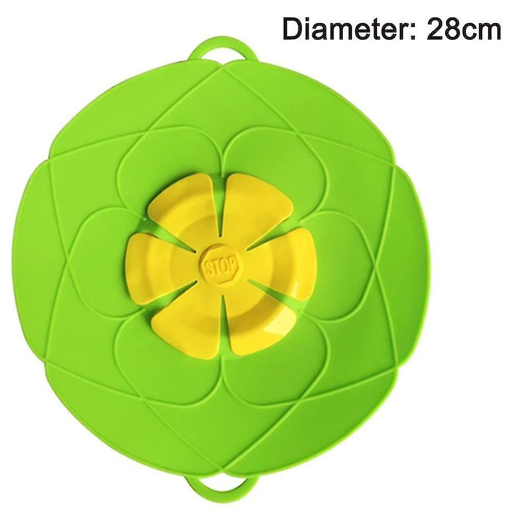 28 Cm Silicone Anti-overflow Lid, Potted Lid Silicone Overflow Lid, Over-cook Protection, Multifunctional Kitchen Tool-hy