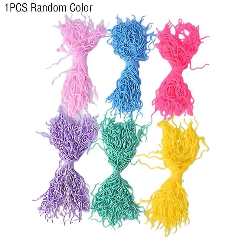 Soft Rubber TPR Relieves Pressure Vents Simulation Noodles Elastic Ramen