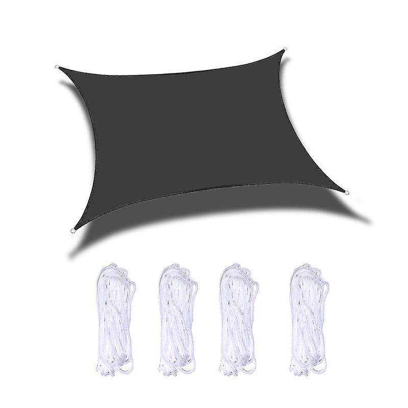 Rectangle 3x3m Shade Sail,waterproof,uv Protection,for Outdoor,garden（1pc,gray)