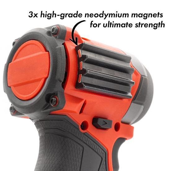 Magnetic Bit Holder High Durability Portable Simple Installation DIY Enthusiasts Electricians Drill Bit Organizer