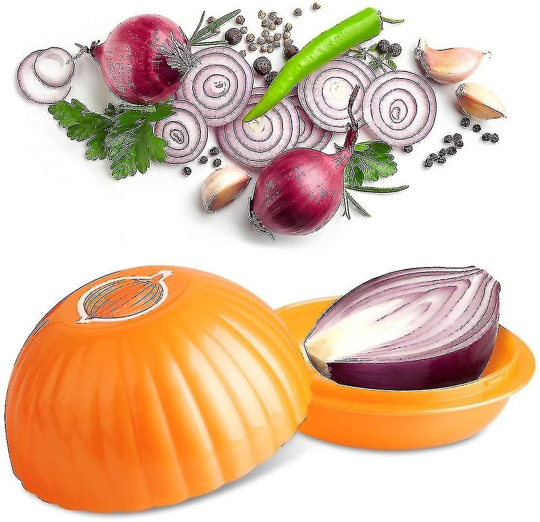 Onion and tomato refrigerator magnet set