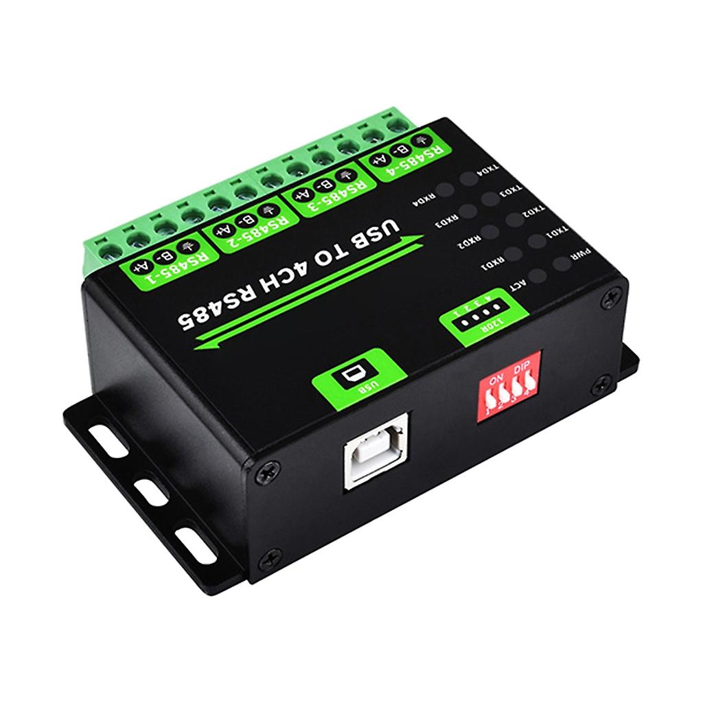 Usb To 4-Way RS485 Converter Industrial Grade For Multi-System Compatibility