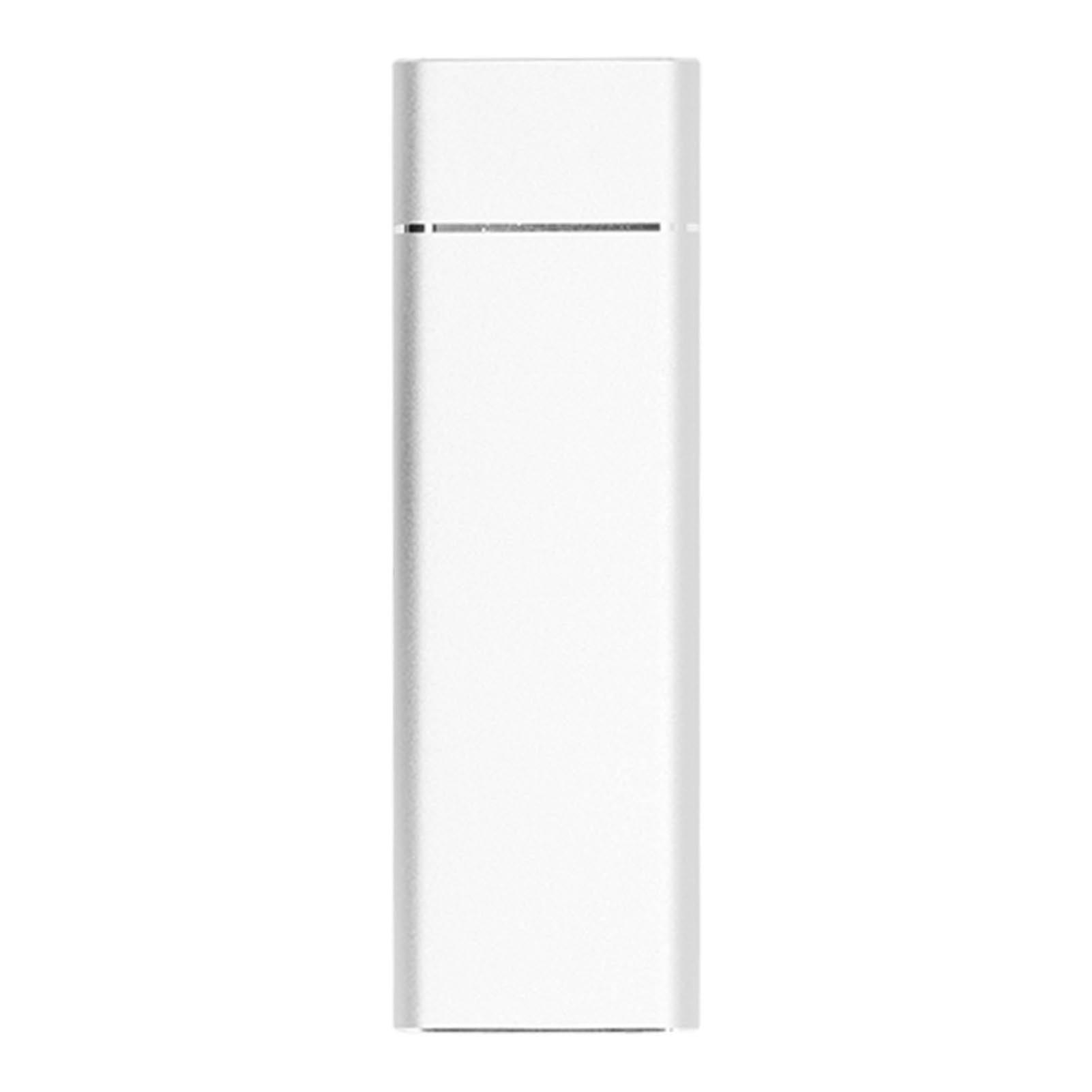 USB C SSD Enclosure M.2 NGFF High Speed ​​Transfer USB3.0 5Gbps USB 3.1 10Gbps Type C metal SSD Enclosure for Computer Silver