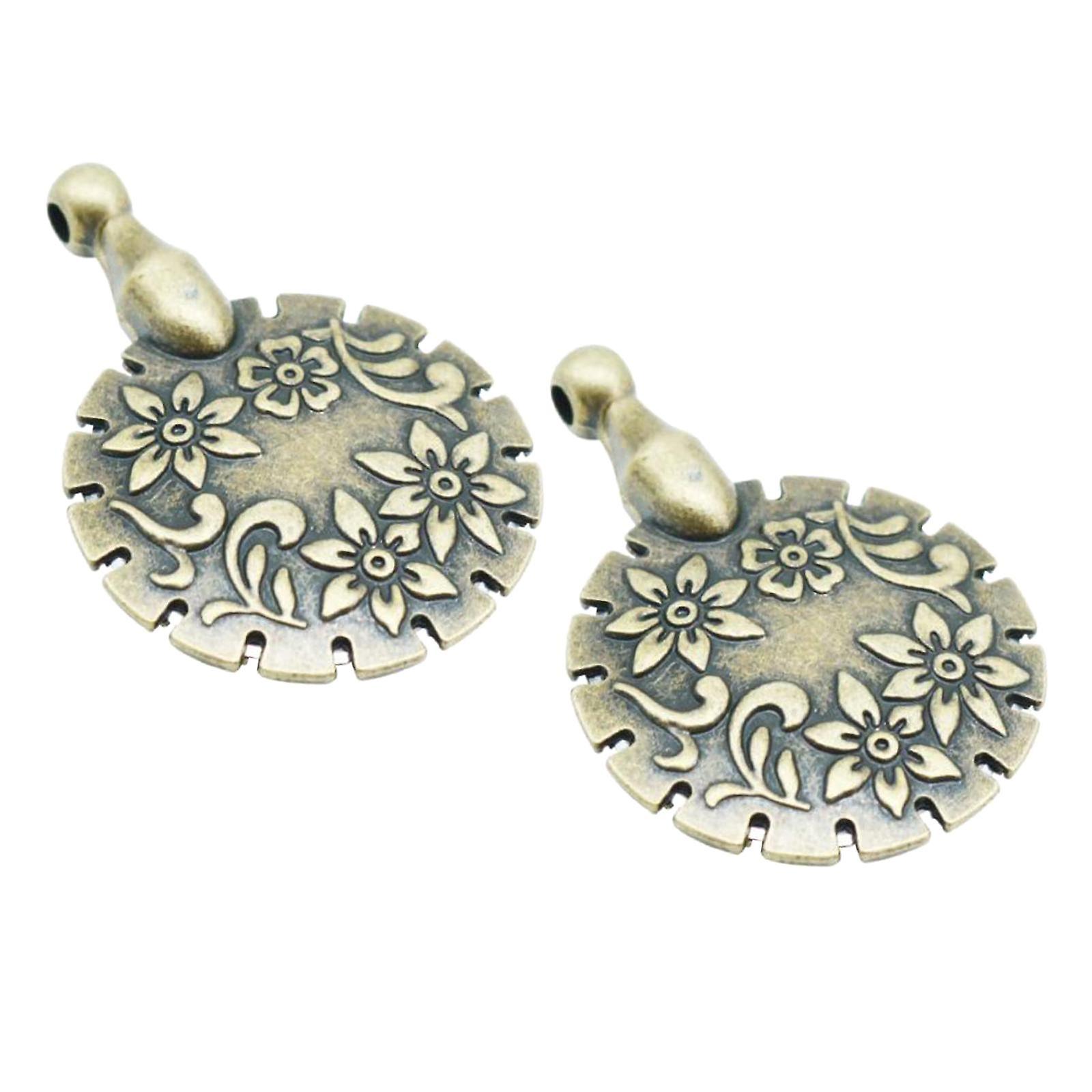 2Pcs Thread Cutters Metal Thread Cutting Tools for DIY Crafting Cross Stitch Bronze