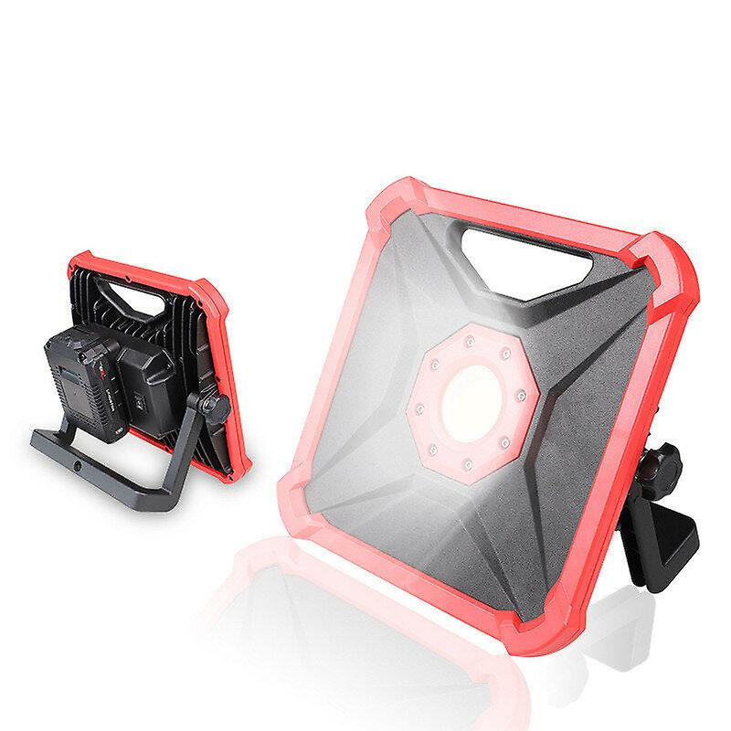 20V 10w Cordless Led Handheld Worklight Portable 120 Rotating Multifunction Li-ion Flexible Led Flashlight With 2.0ah Battery Eu/us Plug