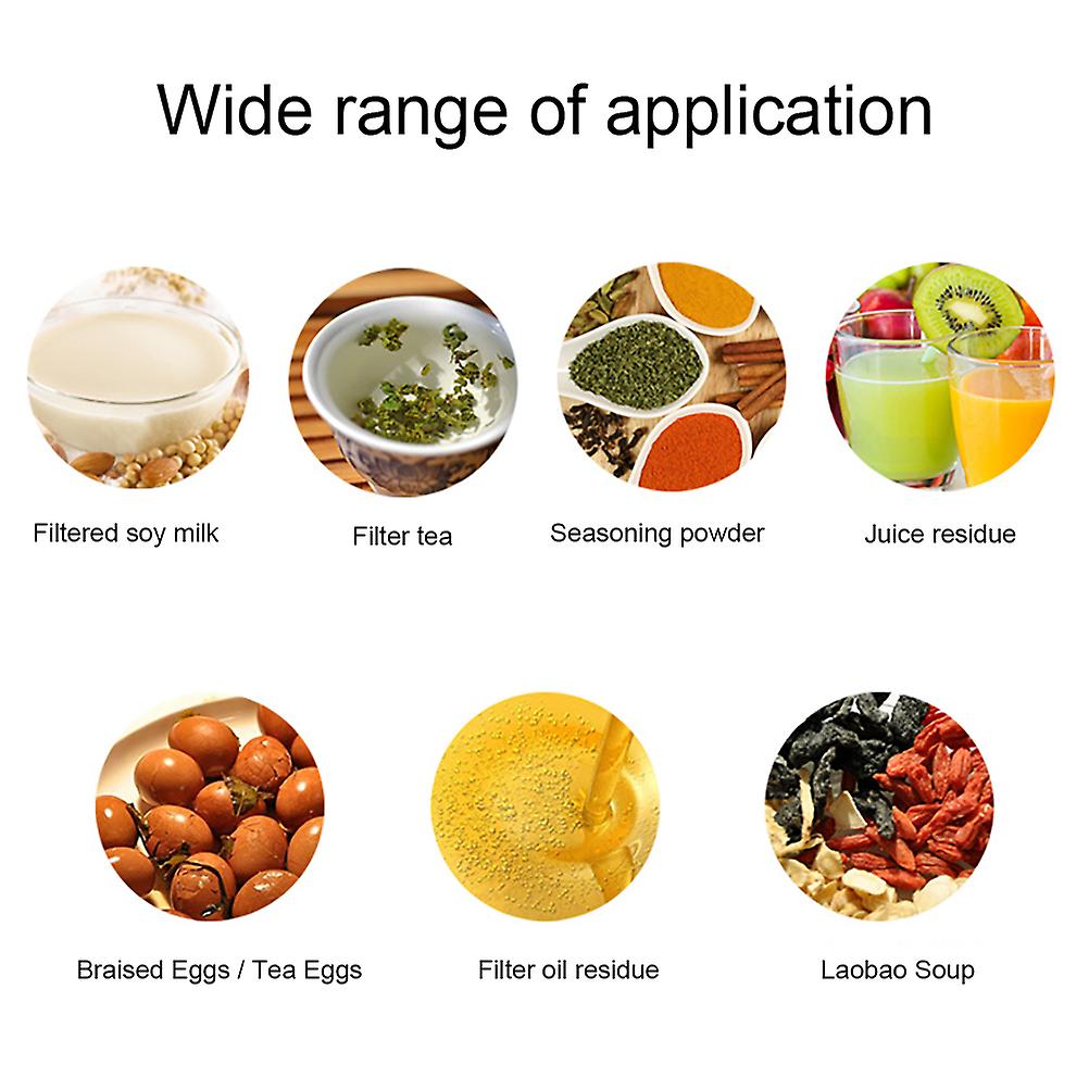 Håndholdt 304 rustfritt stål melsikt 24,4x9cm, ABS-håndtak