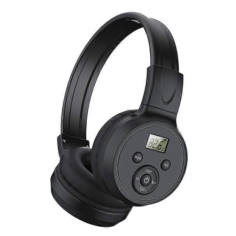 F4 Auto Scan FM Radio Headphone Battery Version