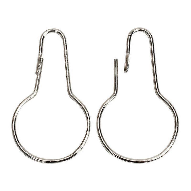40 Pack Shower Curtain Rings Hanging Hooks for Sorting and Organizing