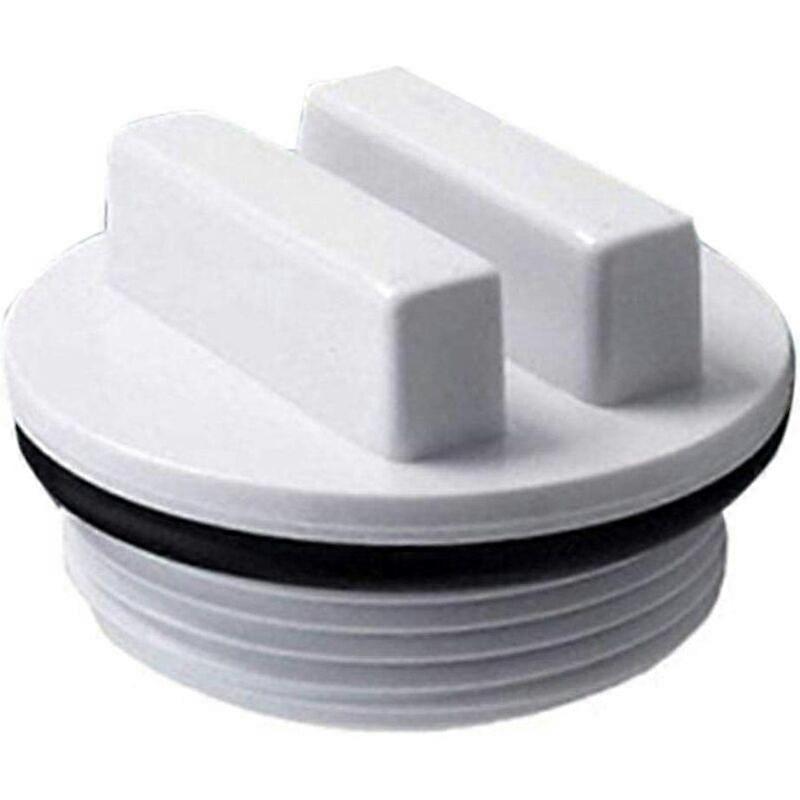 1 Piece 1.5" Threaded Pool Return Line Plug, Filter Drain Plug with O-Ring, Pool Spa Winterizing Plug for Most Drain Plugs