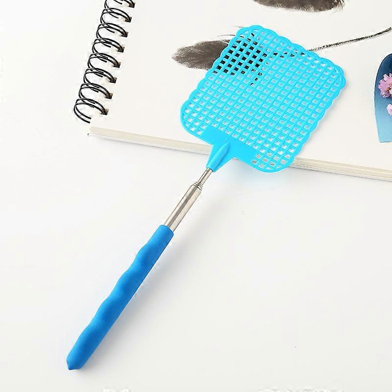 1pc, Creative Retractable Plastic Fly Swatter, Summer Mosquito Swatter, Home Daily Use Fly Killer Artifact, Summer Essentials, Beach, Travel Accessori