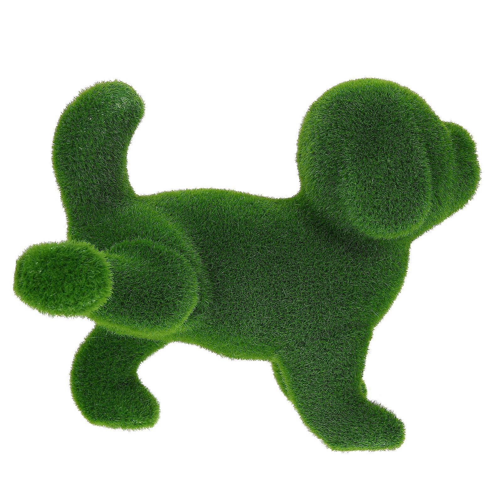 Hundefigur Garten Welpen Ornament Künstliche Hundepuppe Schöne Hundefigur