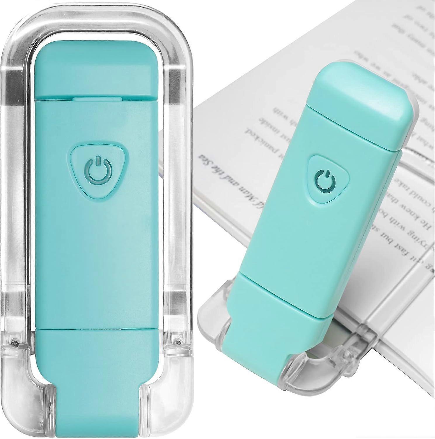Portable USB Rechargeable LED Clip Sur Lit Lecture Livre Lumière, Dimmable Bookmark Light