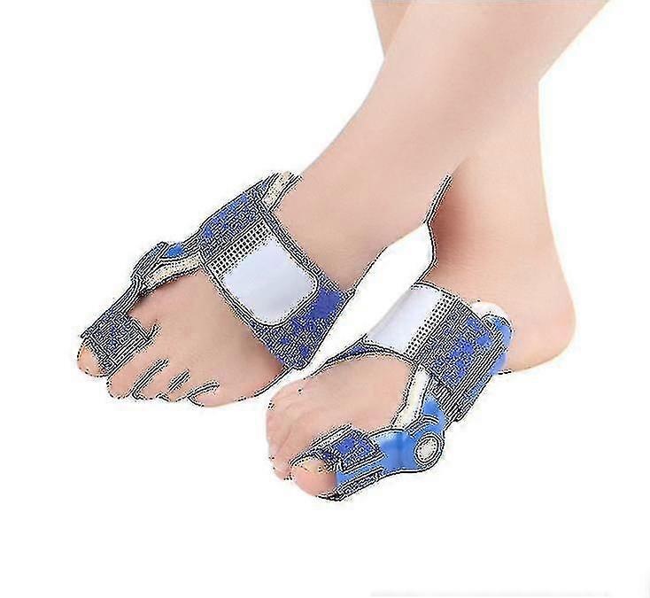 Jianghuo 2Pcs Big Toe Bunion Splint Corrector Toe Straightener Toe Bunion Corrector Adjustable Big Toe Straightener