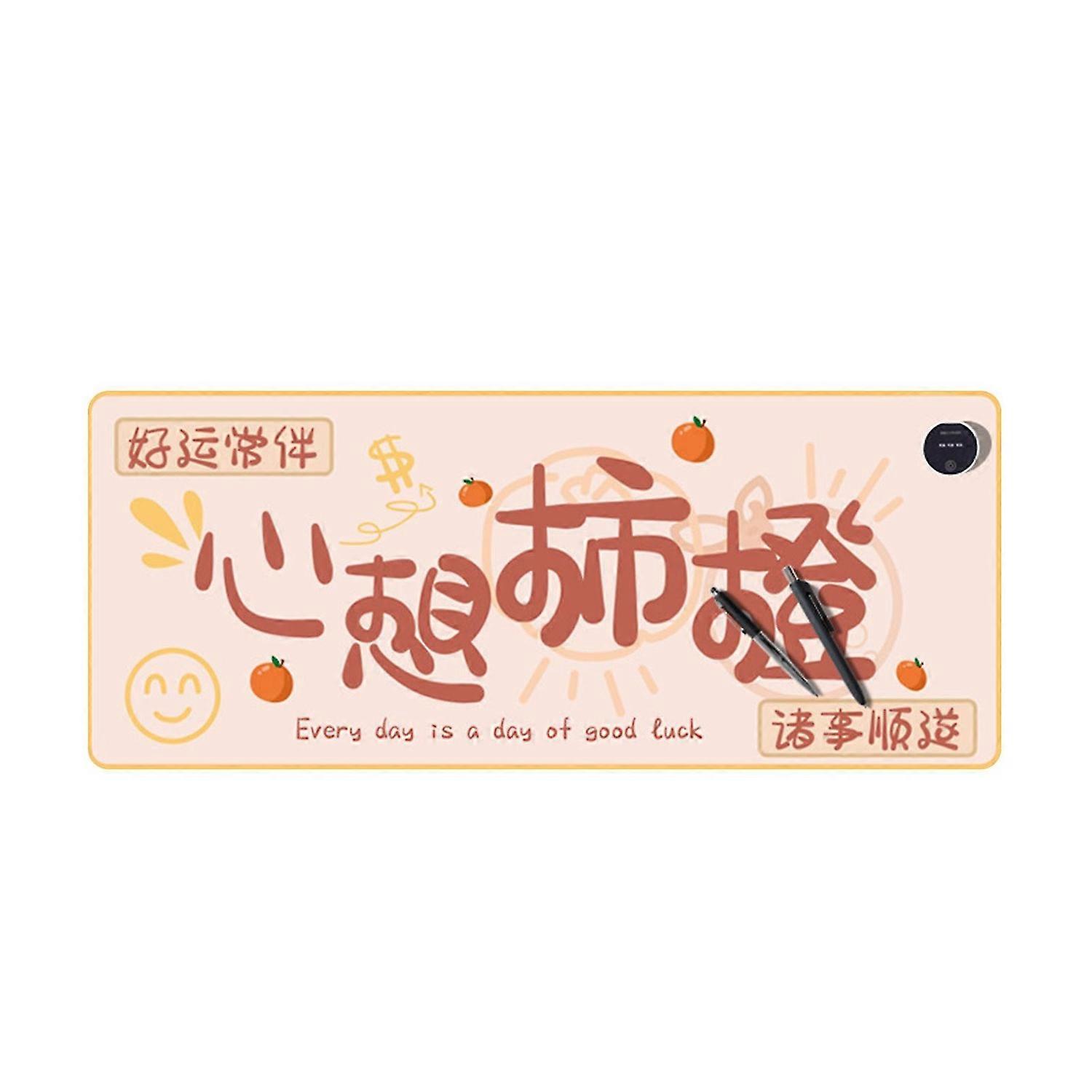 Heated Mouse Pad for Hand-Warmer Electric Warm Desk Mat with 3 Heating Levels Home Office Work Large