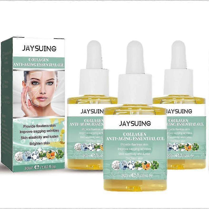 Jaysuing Collagen Anti-Aging Essence Fades Fine Lines and Spots Firming Hydration Anti-Wrinkle Essence Anti-Aging Skin Care Kit Jp -5082859633207