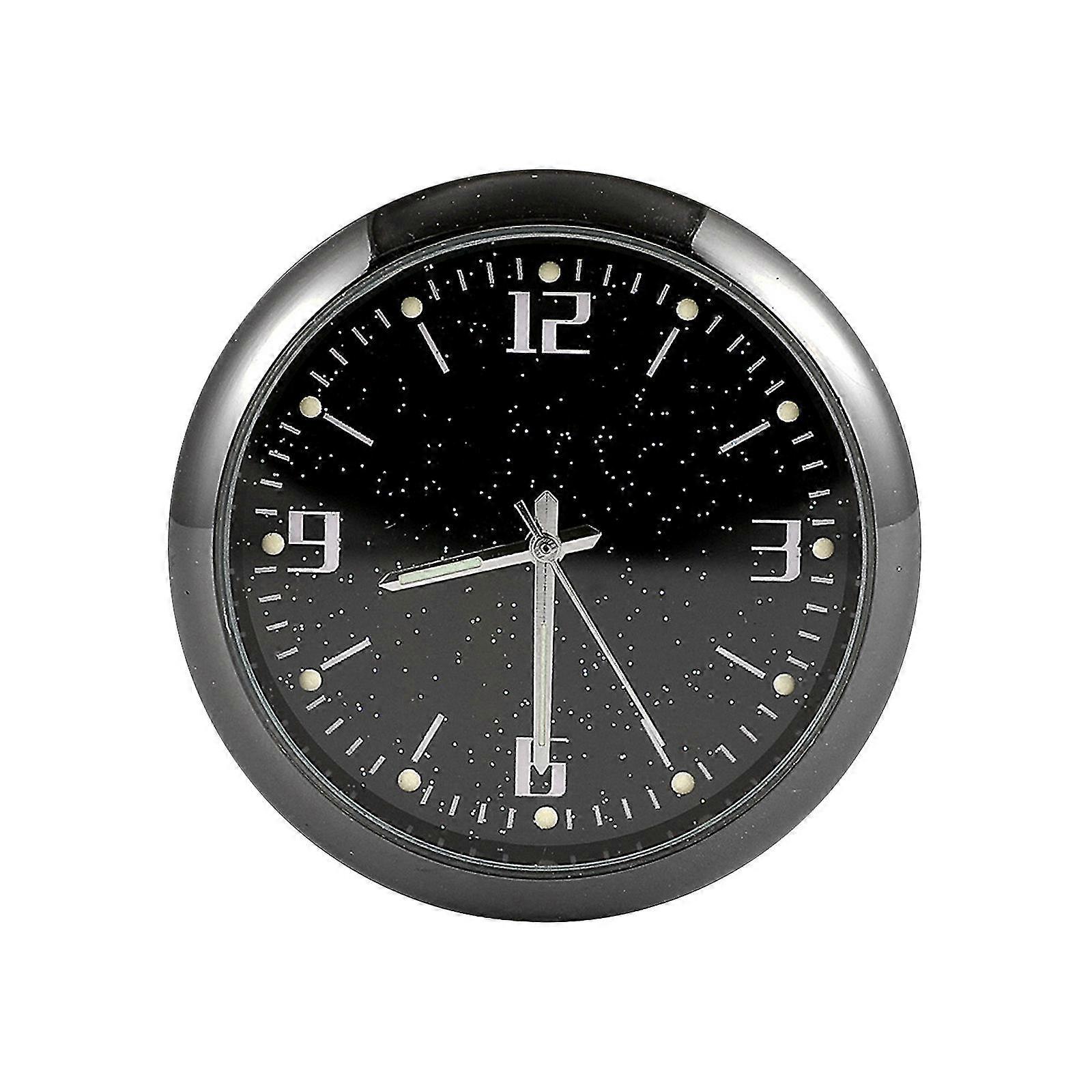 Dashboard Fluorescent Clock - Mini Car Sticked To Watch Car Truck Dashboard And Vent Mini Car Clock