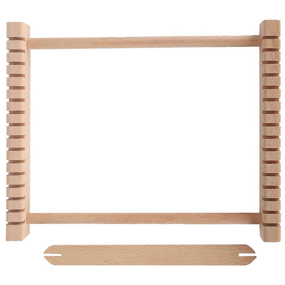 Weaving Frame Beech Wood Children's DIY Toy Knitting Machine HandMade Tapestry Weaver