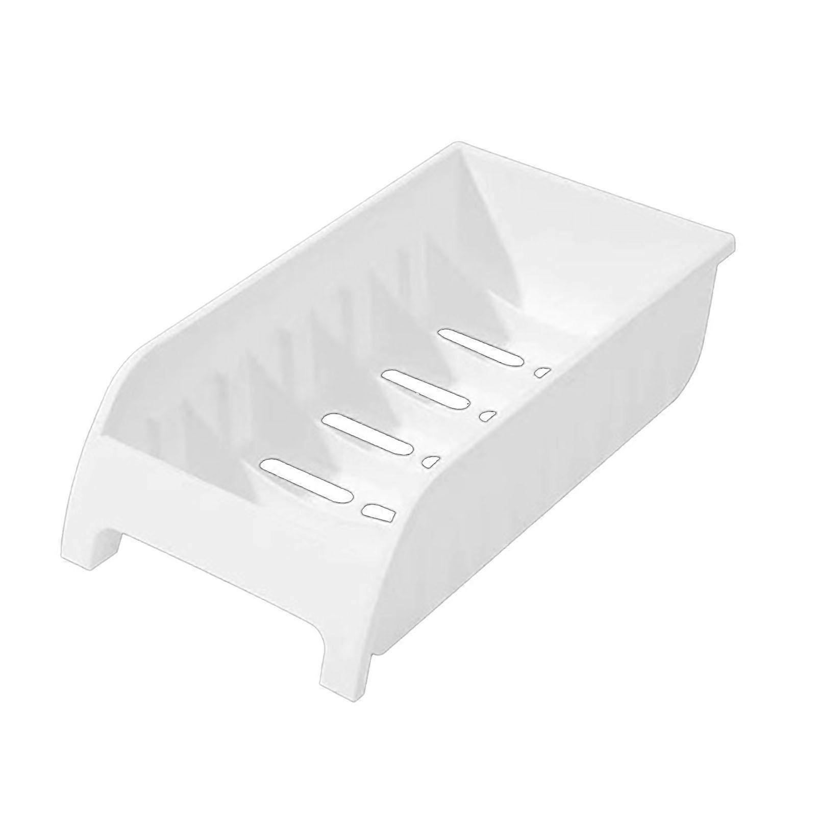 Kitchen Dish Storage Rack Dish Drying Rack Kitchen Utensil Storage Bowl Holder ,White
