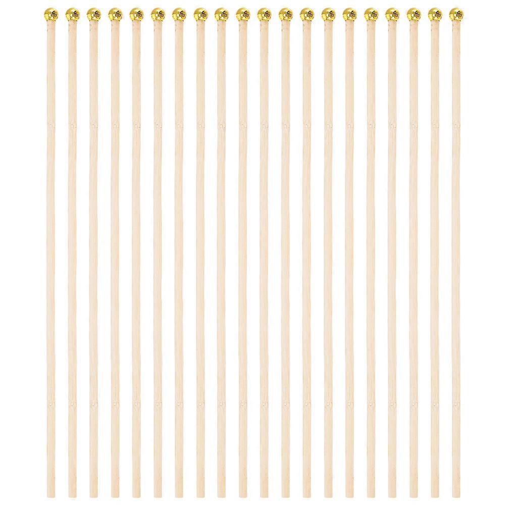 25pcs Flagpole for Flags Hand Waving Flag Sticks DIY Bamboo Flagpoles Flag Sticks Replacements