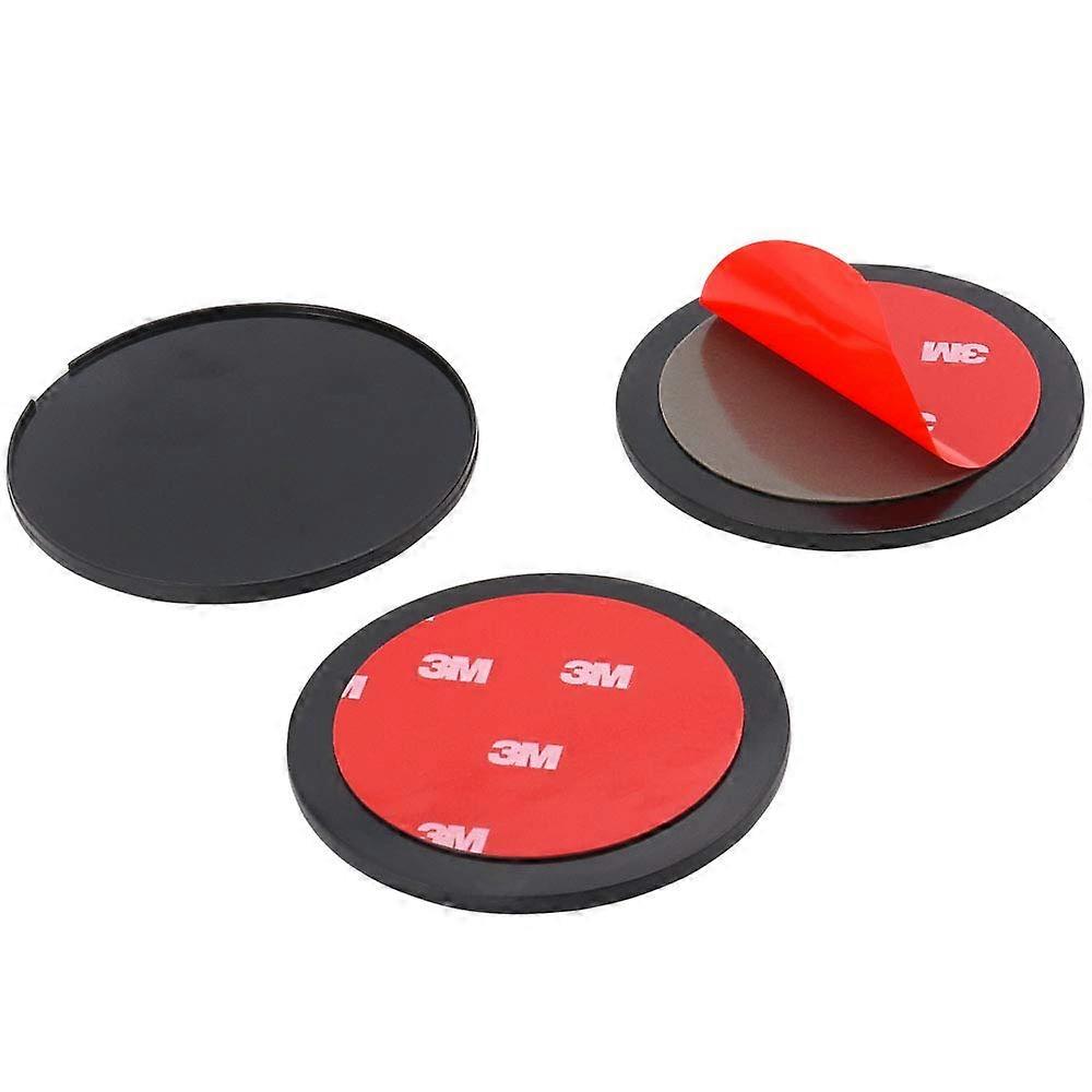 3 Pack 7.3CM αυτοκόλλητες βάσεις ταμπλό, αυτοκόλλητη συγκολλητική θήκη μαξιλαριών ταμπλό αυτοκινήτων με αυτοκόλλητο 3M για Tomtom GO Ξεκινήστε τις συσκευές πλοήγησης Navi Garmin GP