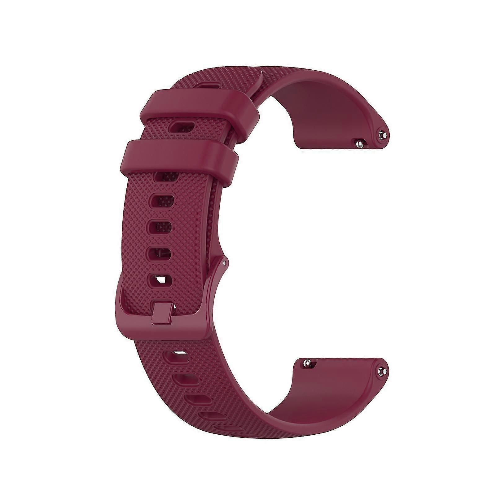 Adjustable Watchband Silicone Thickened Wrist Strap for Garmin Venu SQ for Garmin Venu Vivoactive3/4 Forerunner245