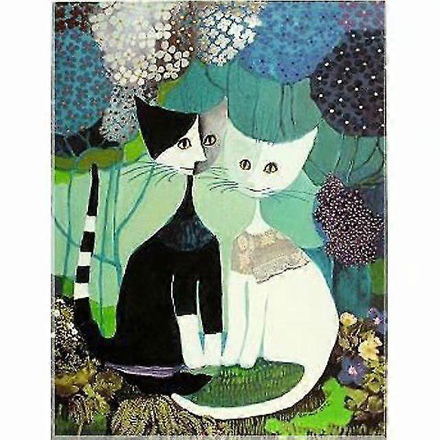 Diy Full Round Rhinestone Animal Cartoon Diamond Embroidery Painting Cross Stitch Home Decor