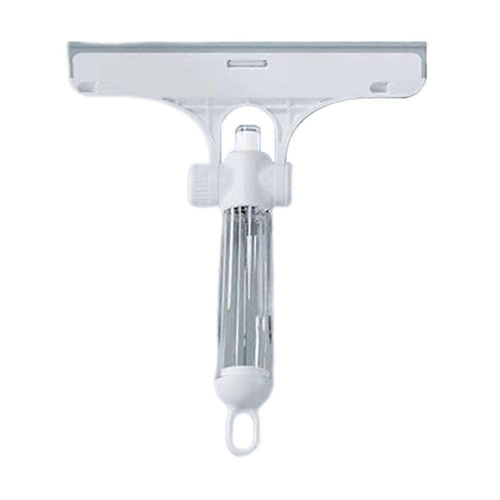 4-In-1 Multifunctional Glass Wiper Soft TPR Squeegee Strip Glass Cleaner for Window Cleaning
