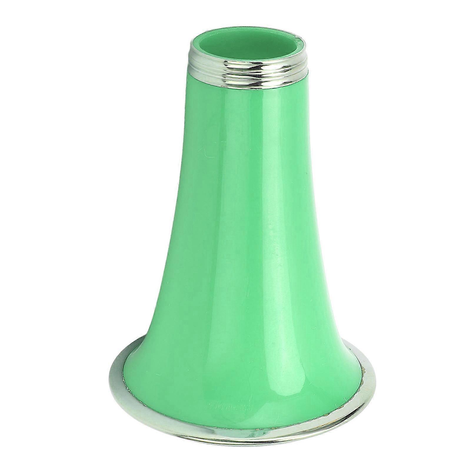 Clarinet Bell Replacement ABS Plastic Nickel Plated Metal Ring Clarinet Speaker Horn Tube Wind Instrument Accessory CC31 Green