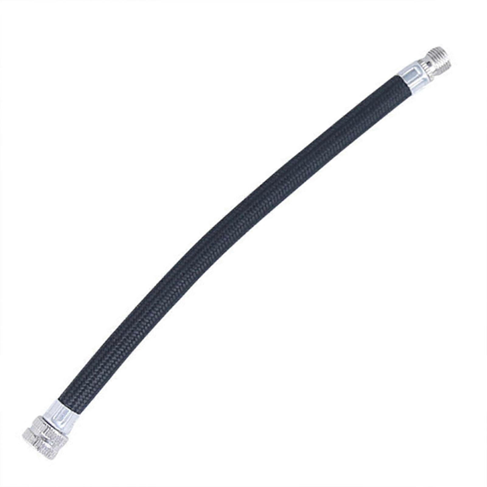 Air Pump Extension Hose with Thumb Lock Pump Pipe Cord Accessory for Bike 15.5cm