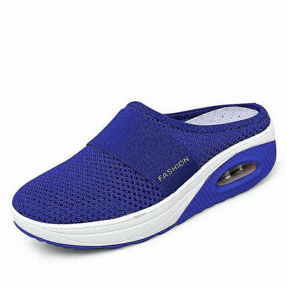Yeni Hava Yastığı Slip-on Yürüyüş Ayakkabıları Ortopedik Diyabetik Kaymaz Yürüyüş Ayakkabısı